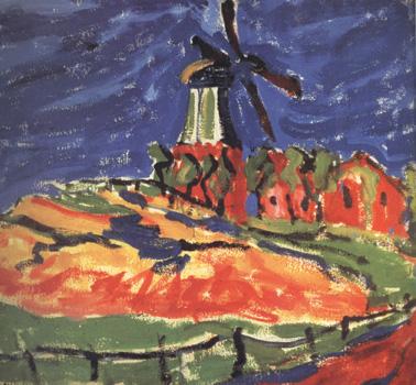 Erich Heckel Windmill,Dangast (nn03) oil painting image